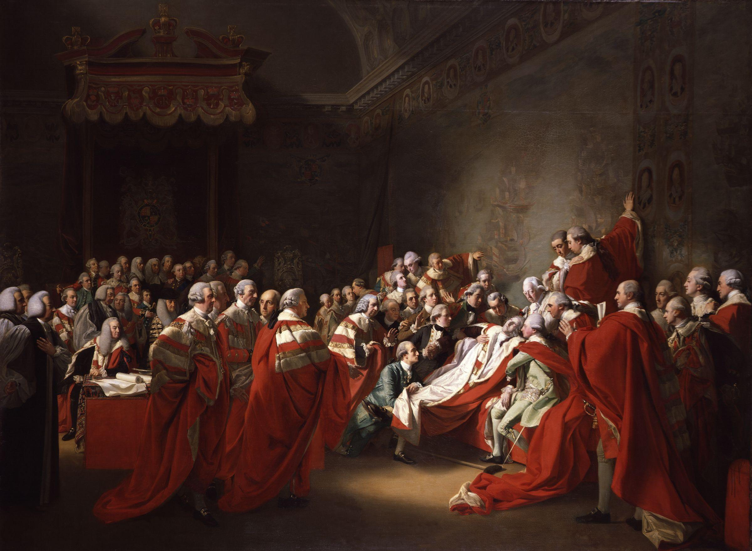 The Death of the Earl of Chatham