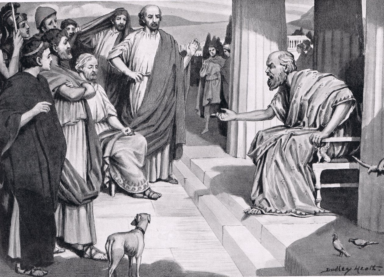 Socrates Addressing the Athenians