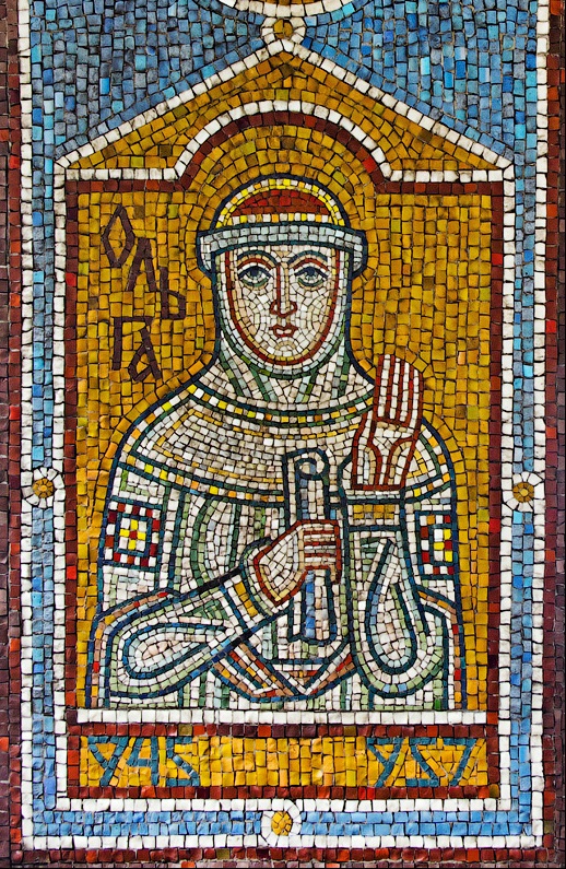 Olga of Kyiv Moasiac