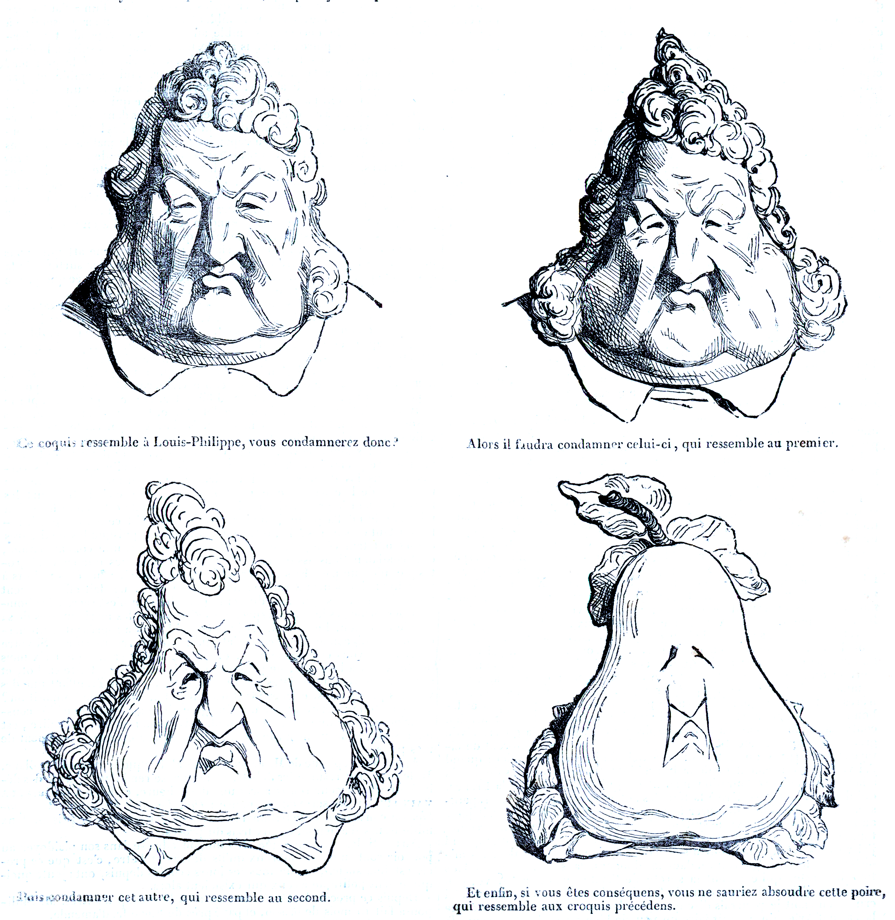 The Metamorphosis of King Louis-Philippe into a Pear