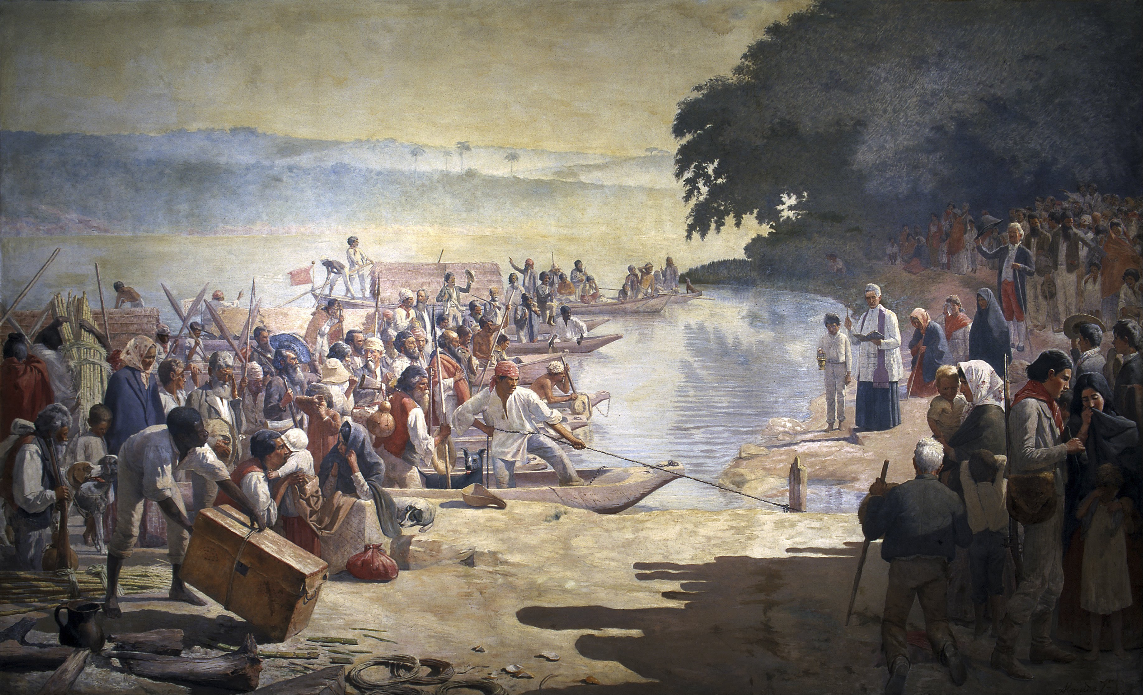 Study for the Departure of the Monsoon- José Ferraz de Almeida Júnior