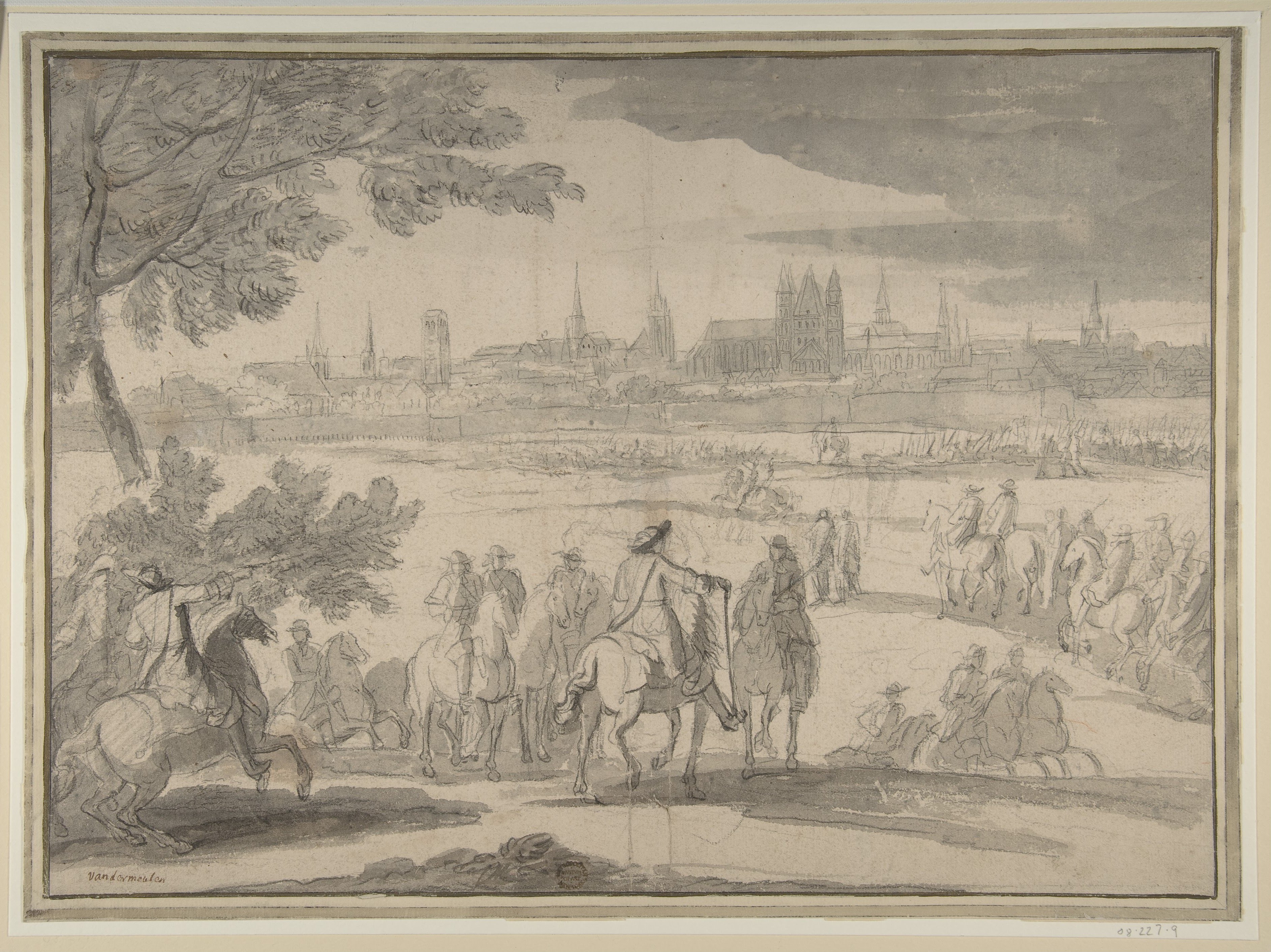 to 25 Louis XIV at the Siege of Tournai, Seen from the North-East (June 21-25, 1667)