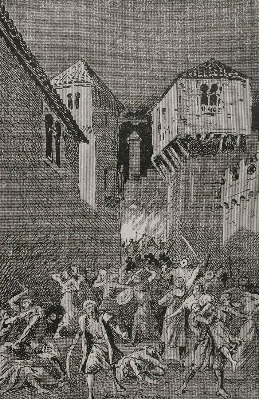Riots in the city of Cordoba during Sulayman al-Musta'in's reign