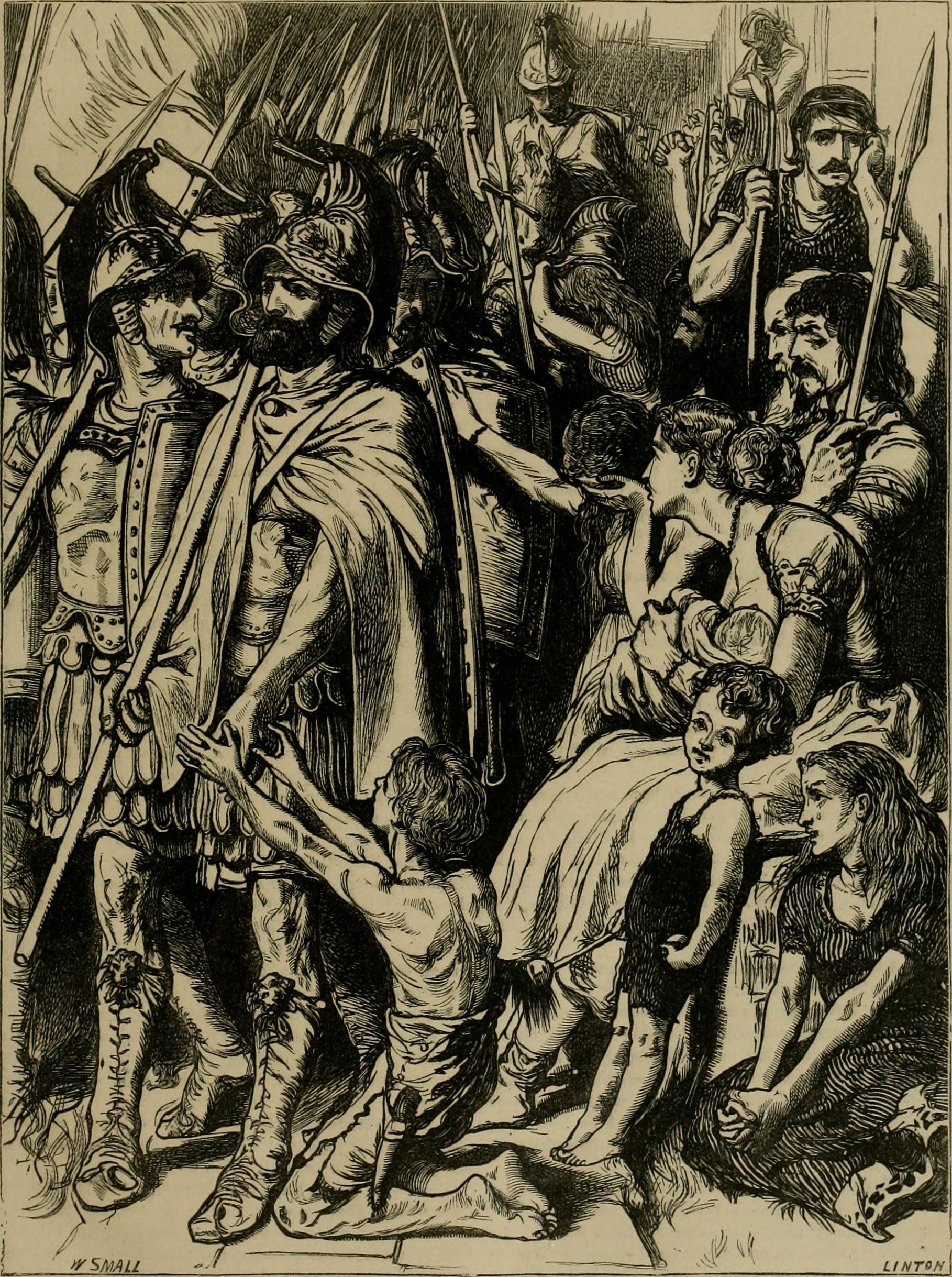 The Romans Leaving London