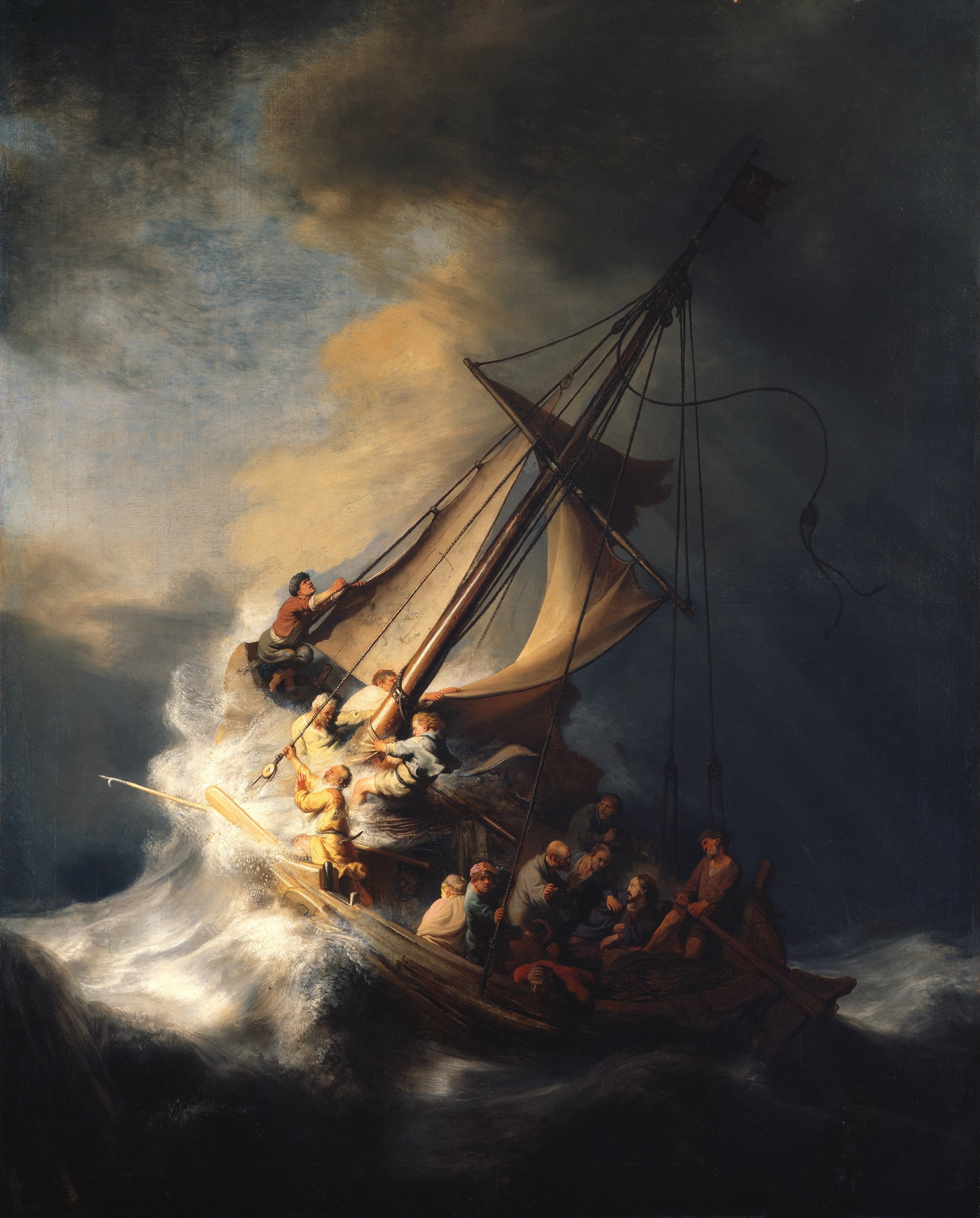 Christ in the Storm on the Sea of Galilee -