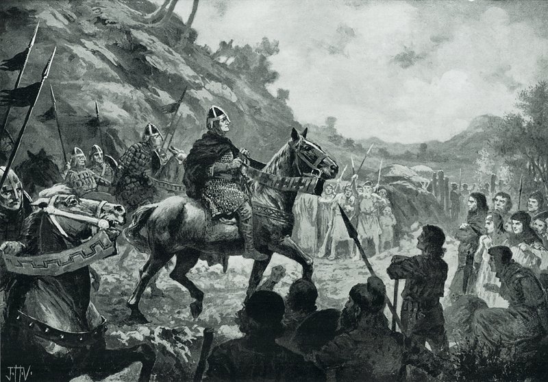 William the Conqueror's march into Wales