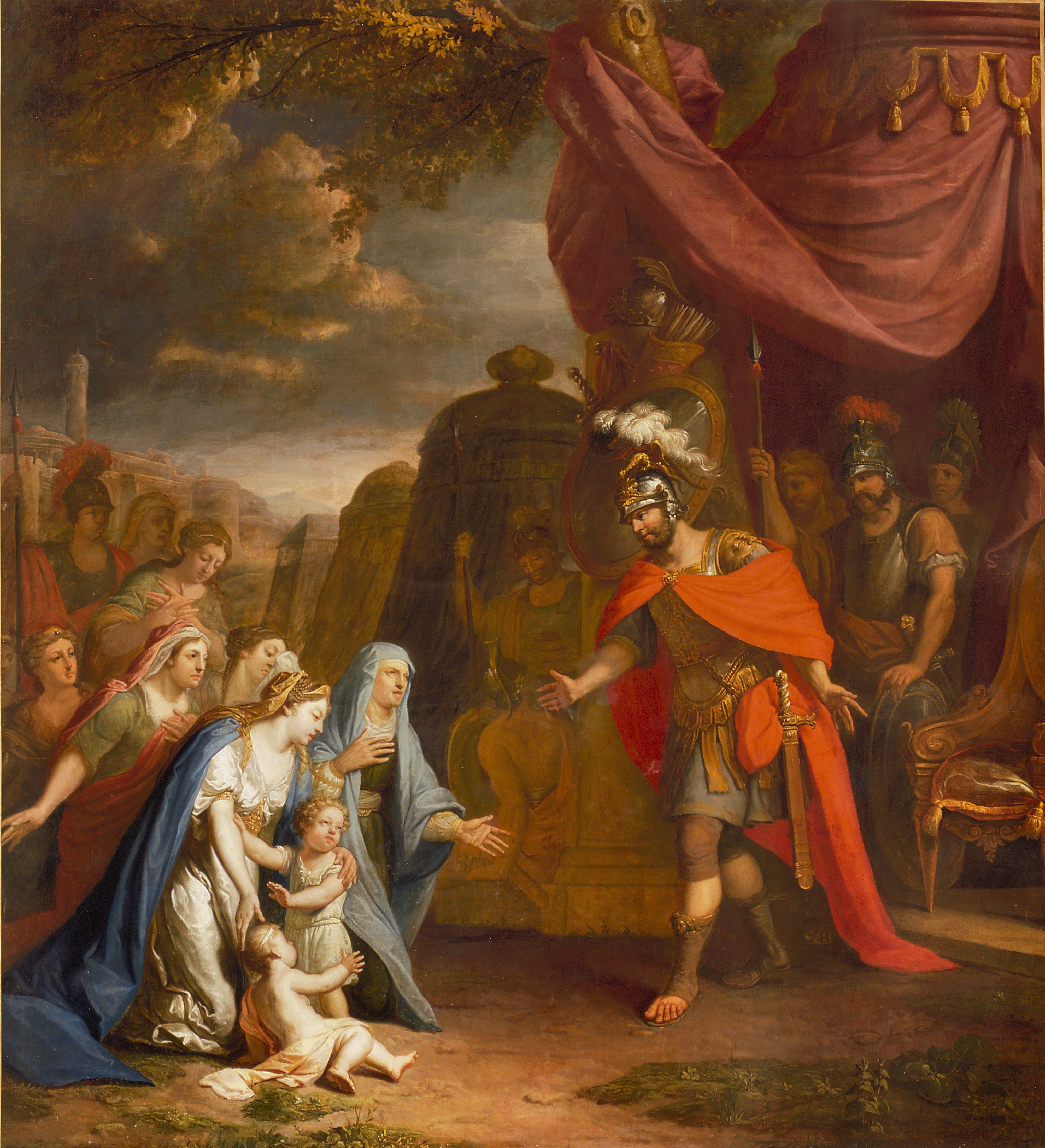 The Family of Darius with Alexander the Great