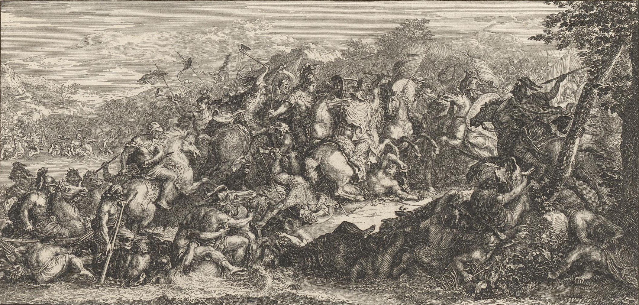 Alexander the Great at the Battle of Granikos