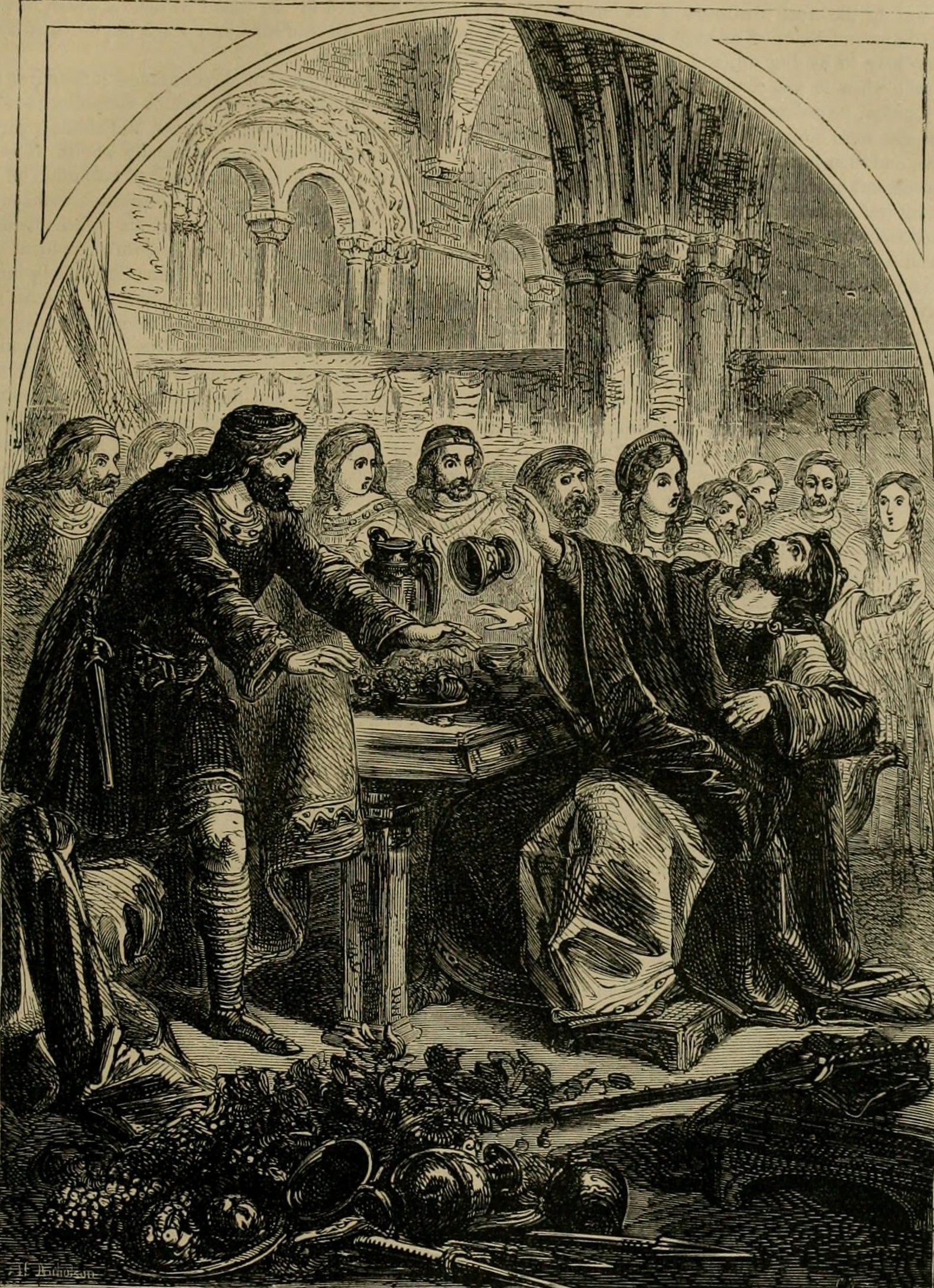 th Death of Canute the Strong