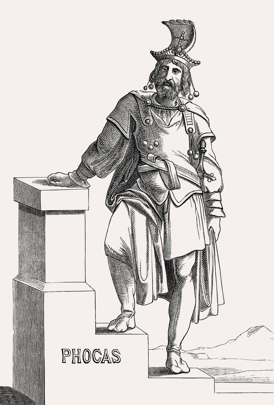 Phocas, Byzantine Emperor