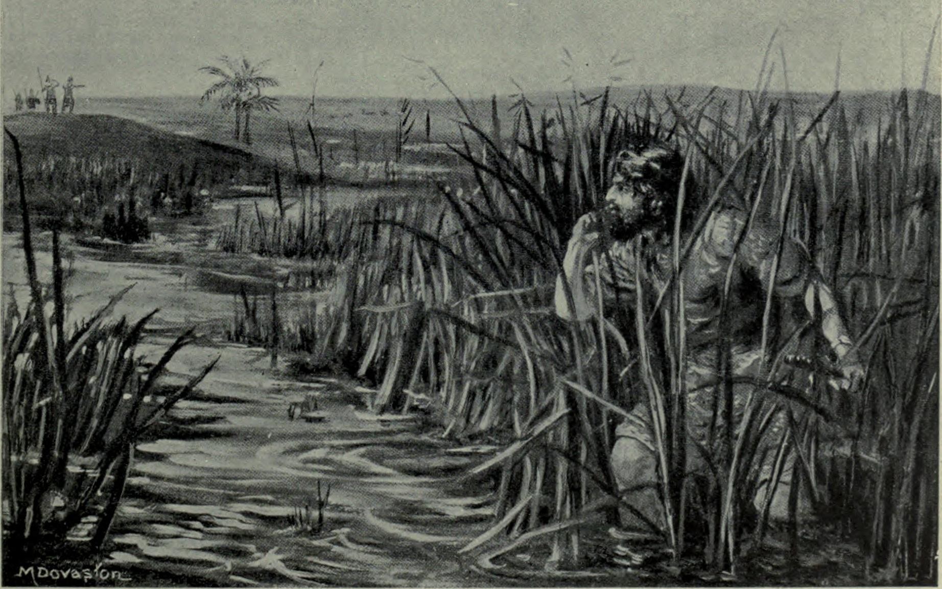 A Chaldean Spy noting the Approach of the Assyrian Vanguard