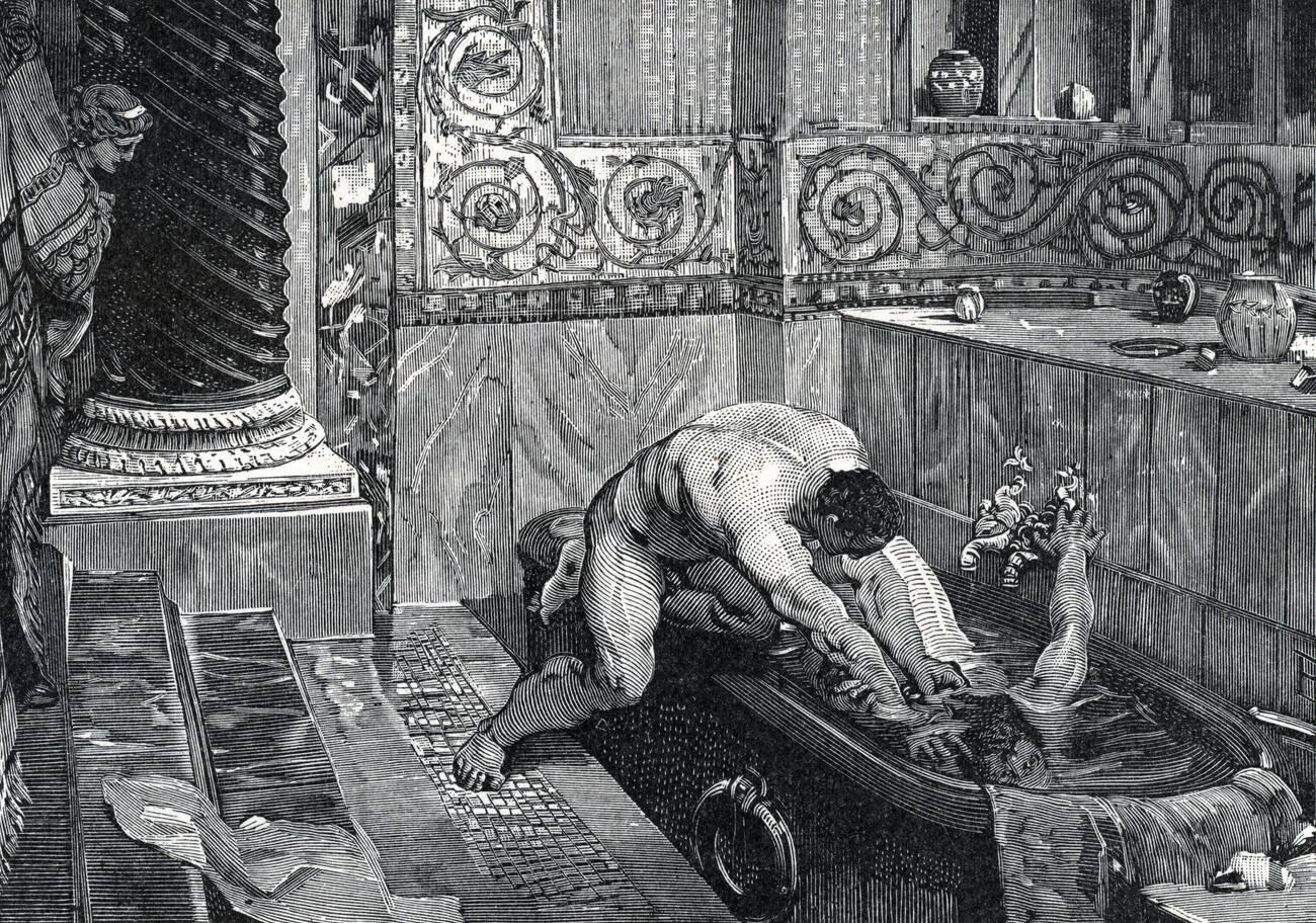 Commodus Strangled by Narcissus