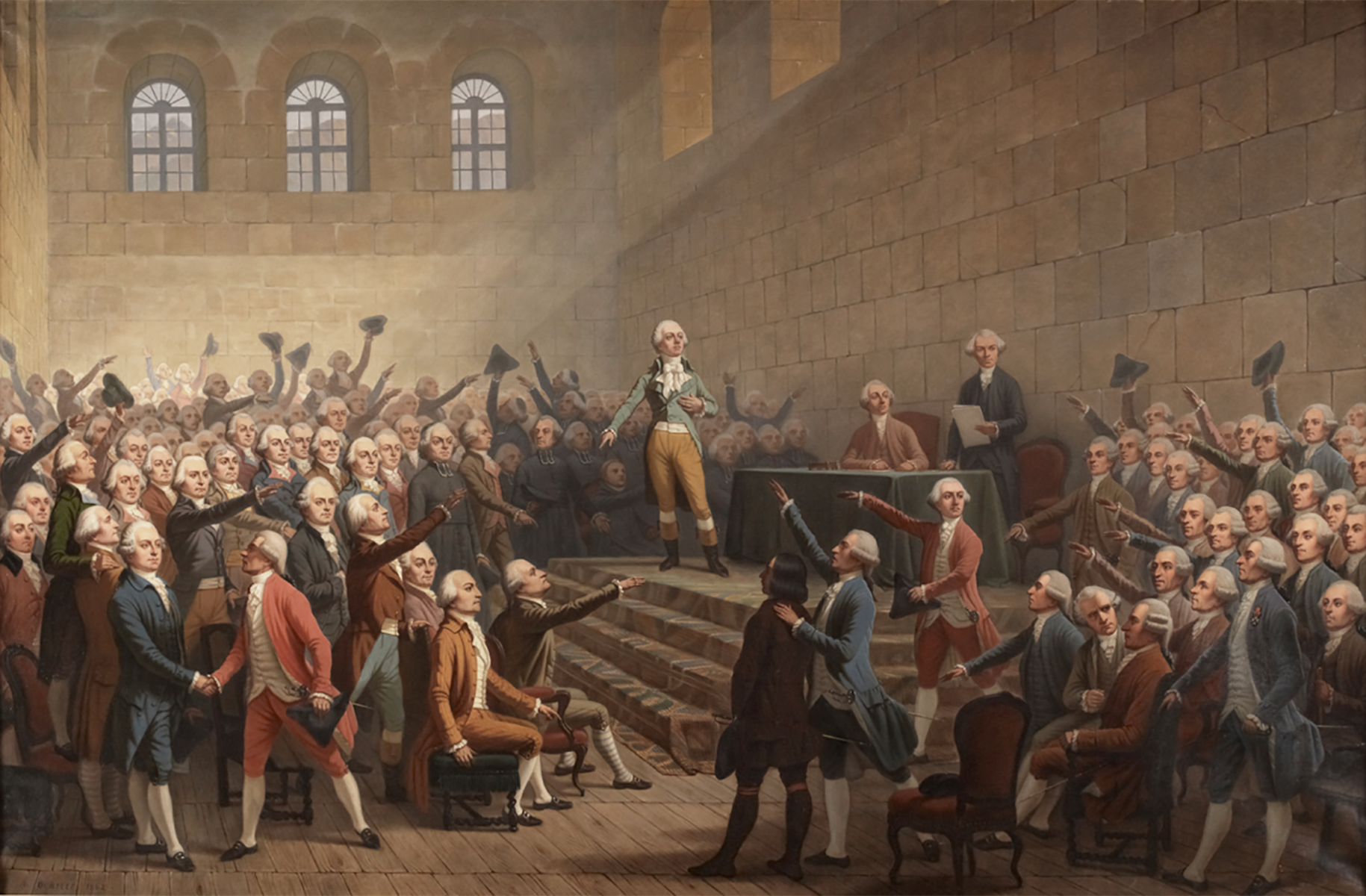July 21, Assembly of the Three Orders of the Dauphiné at the castle of Vizille