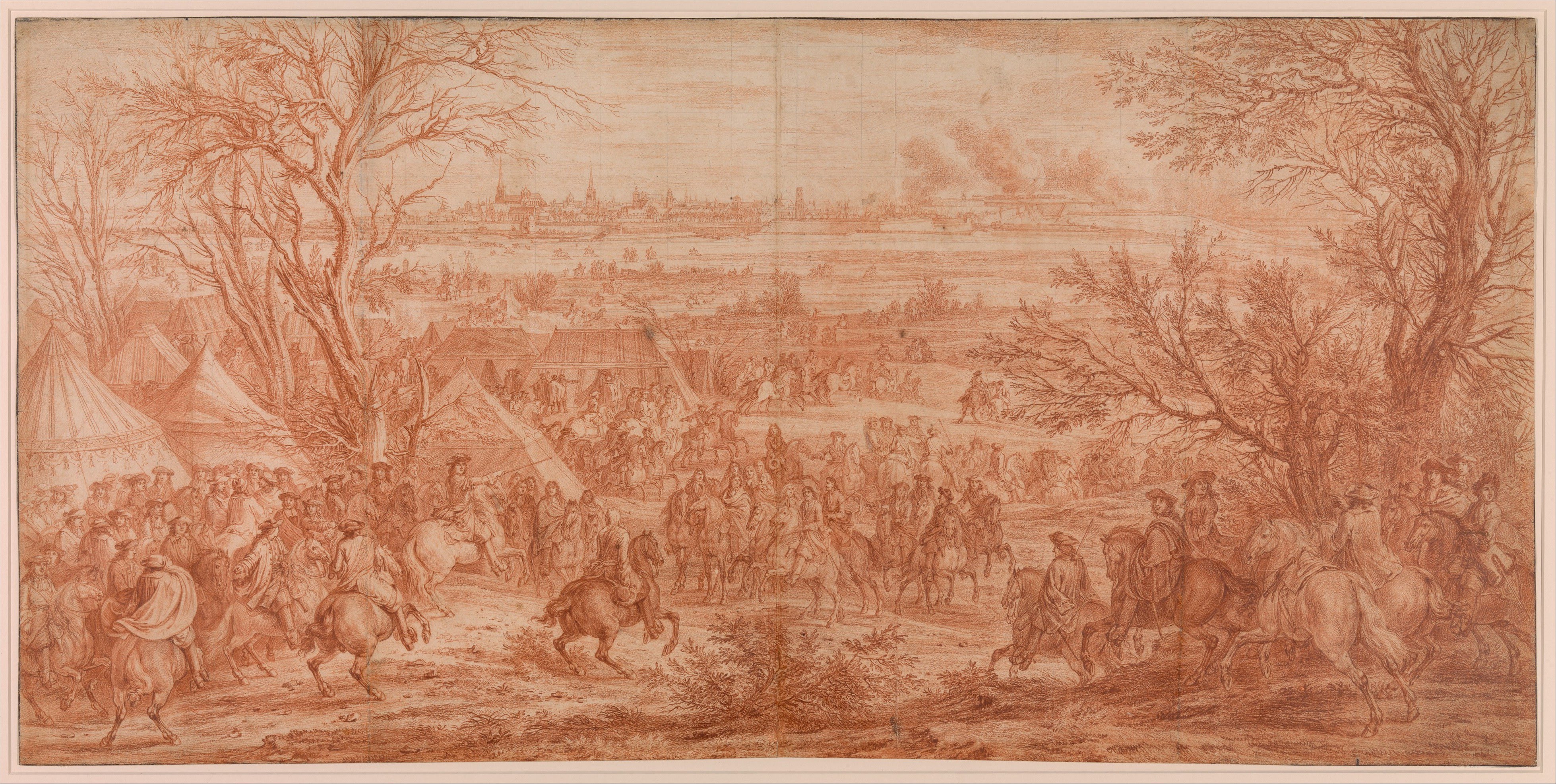 Louis XIV at the Siege of Cambrai, Seen from the South-West (March 20