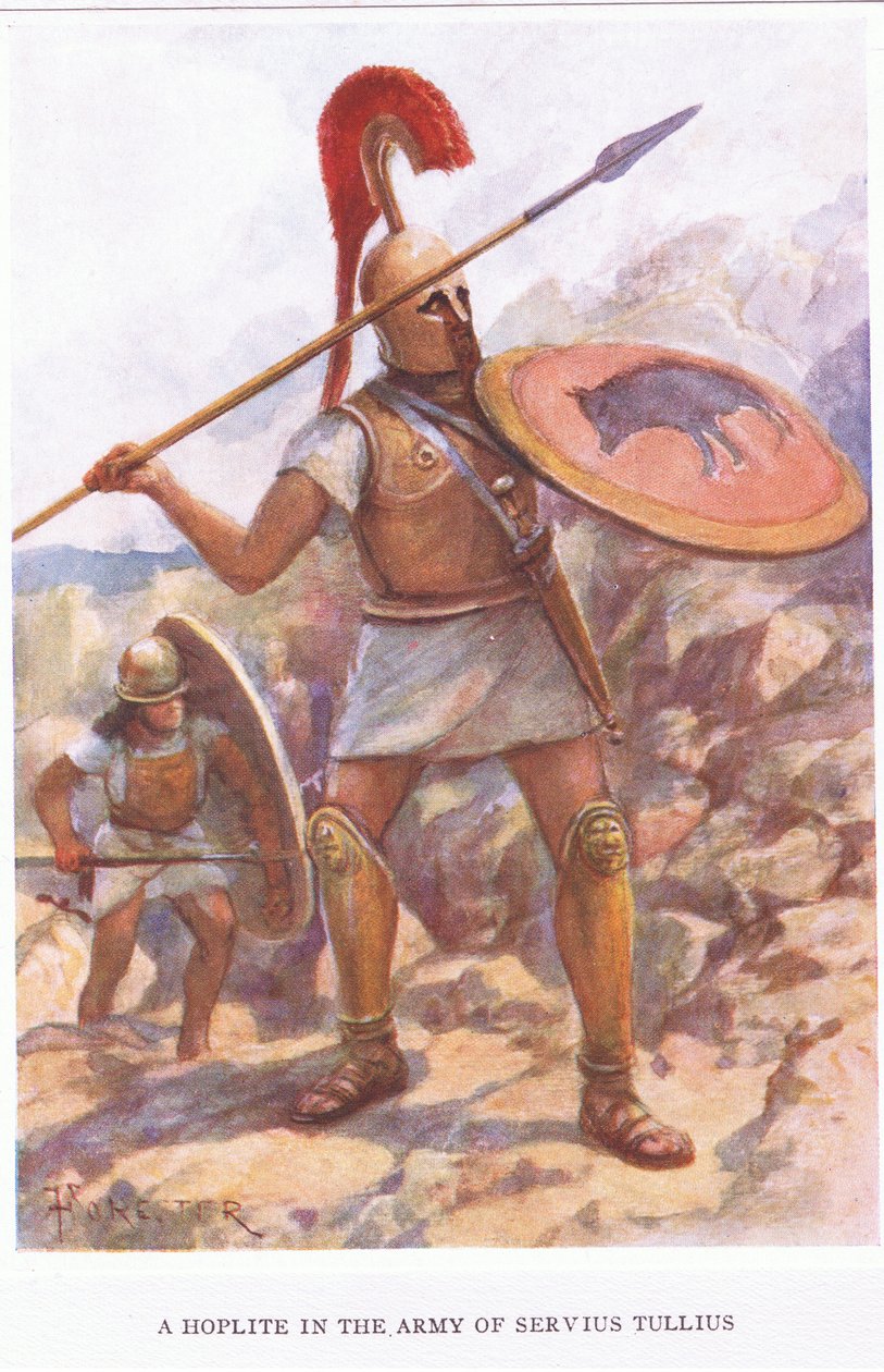 Hoplite In The Army of Servius Tullius