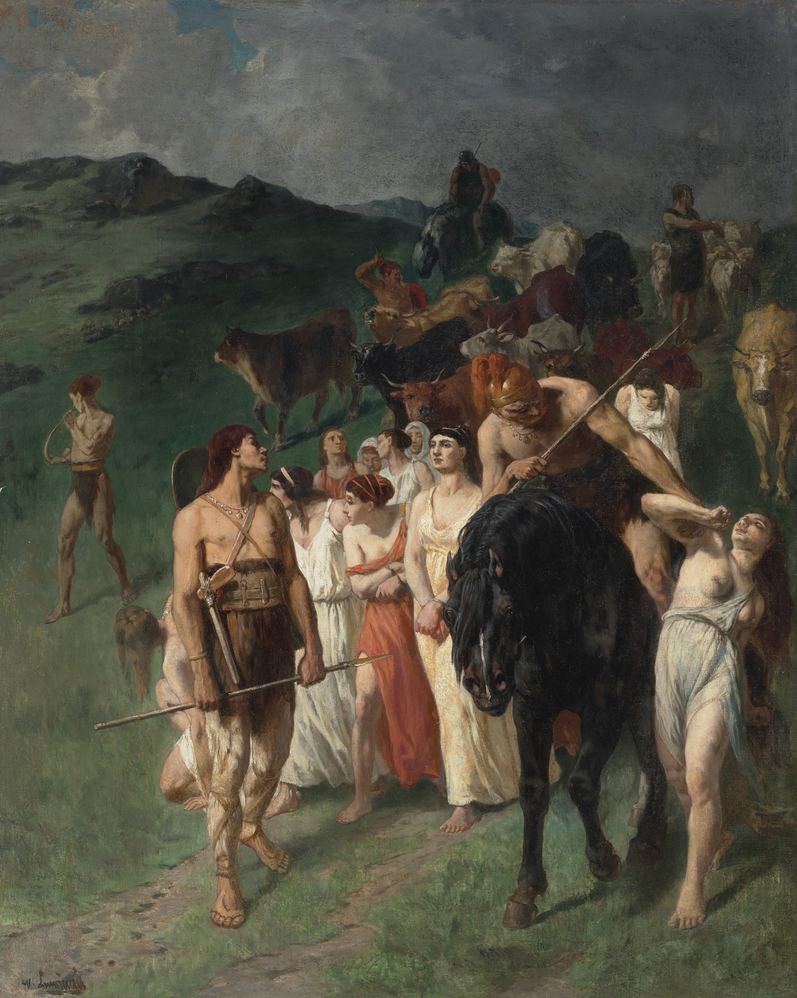 The Gauls' Return from War or The Bounty of War