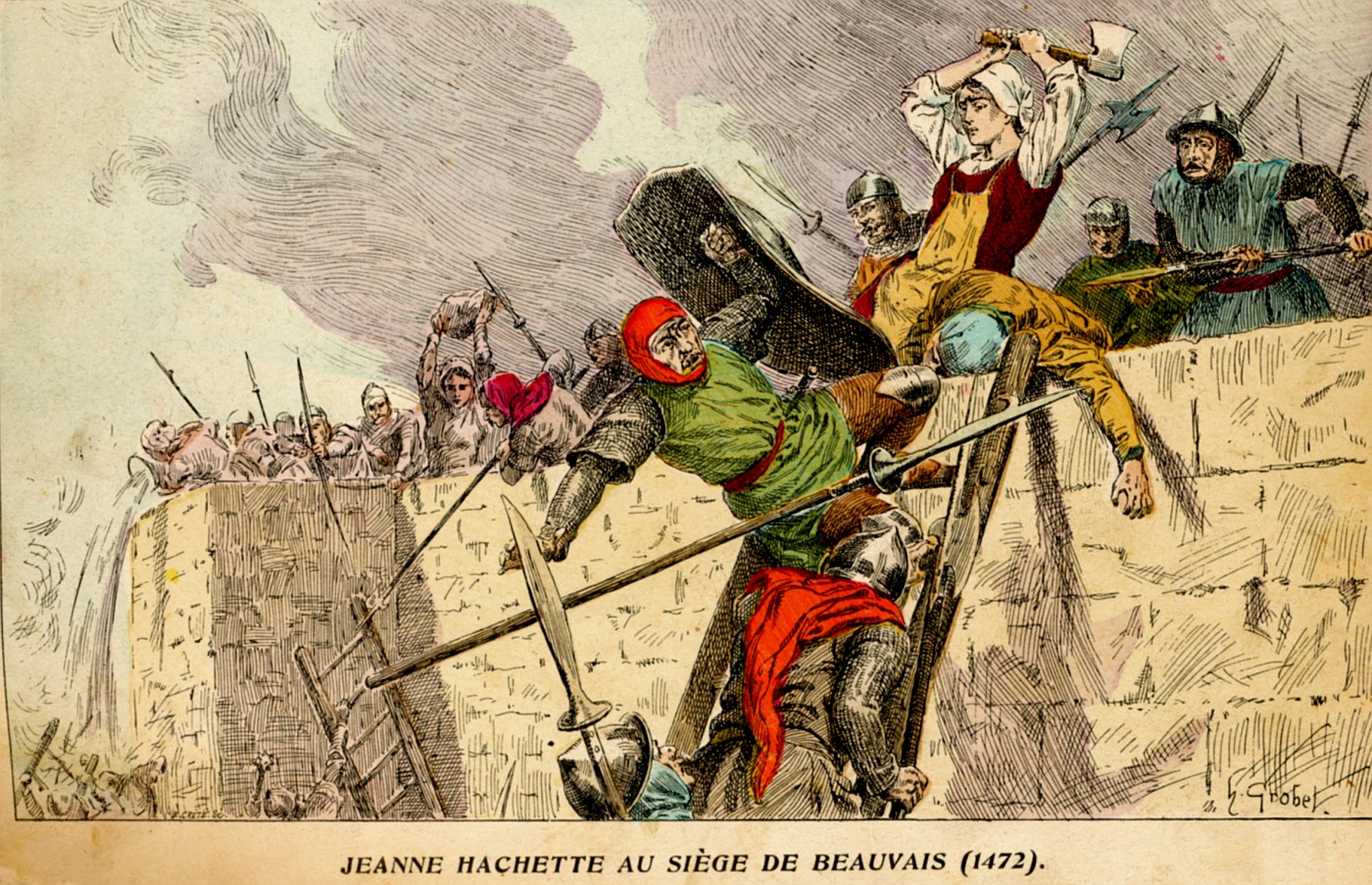Jeanne Hachette au siège de Beauvais