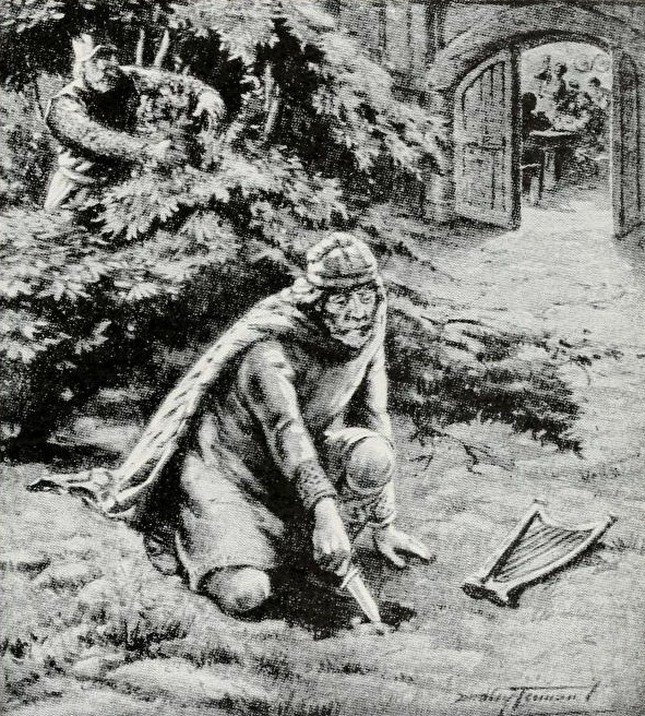 Olaf in Athelstat's camp at the eve of the battle of Brunanburh