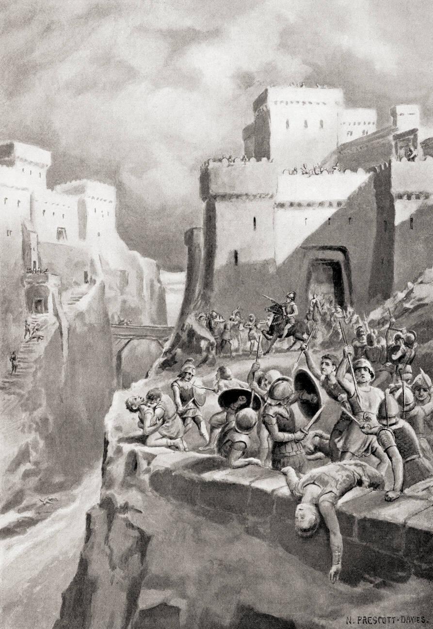 The revolt of Megara against Athens