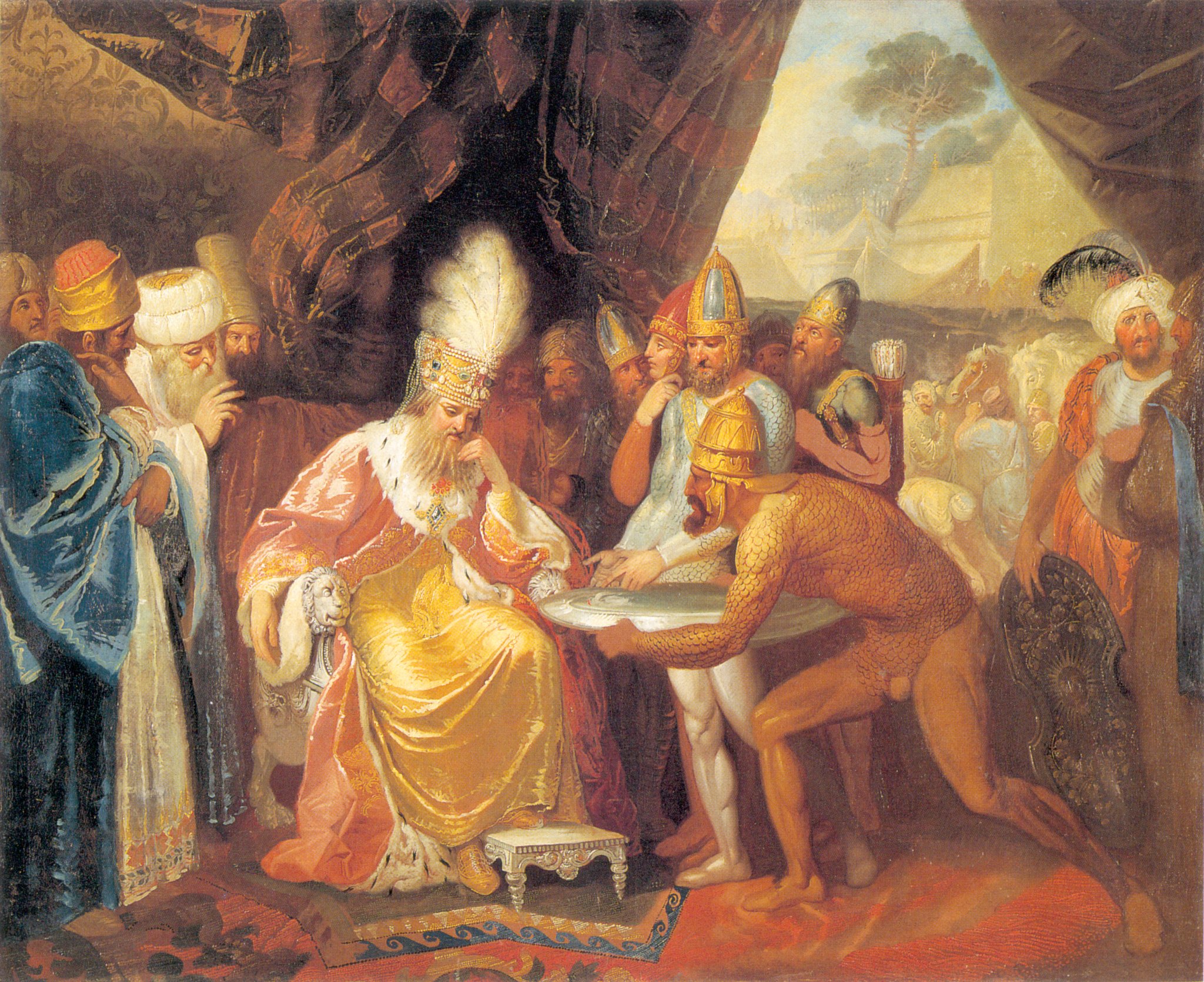 Scythian Messengers Meet the Persian King Darius I