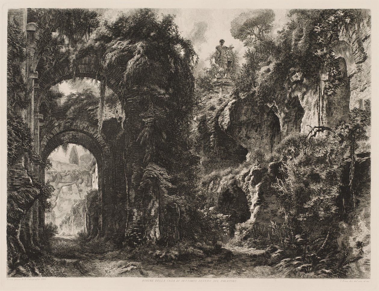 Ruins of the House of Septimius Severus on the PalatineCesare Biseo
