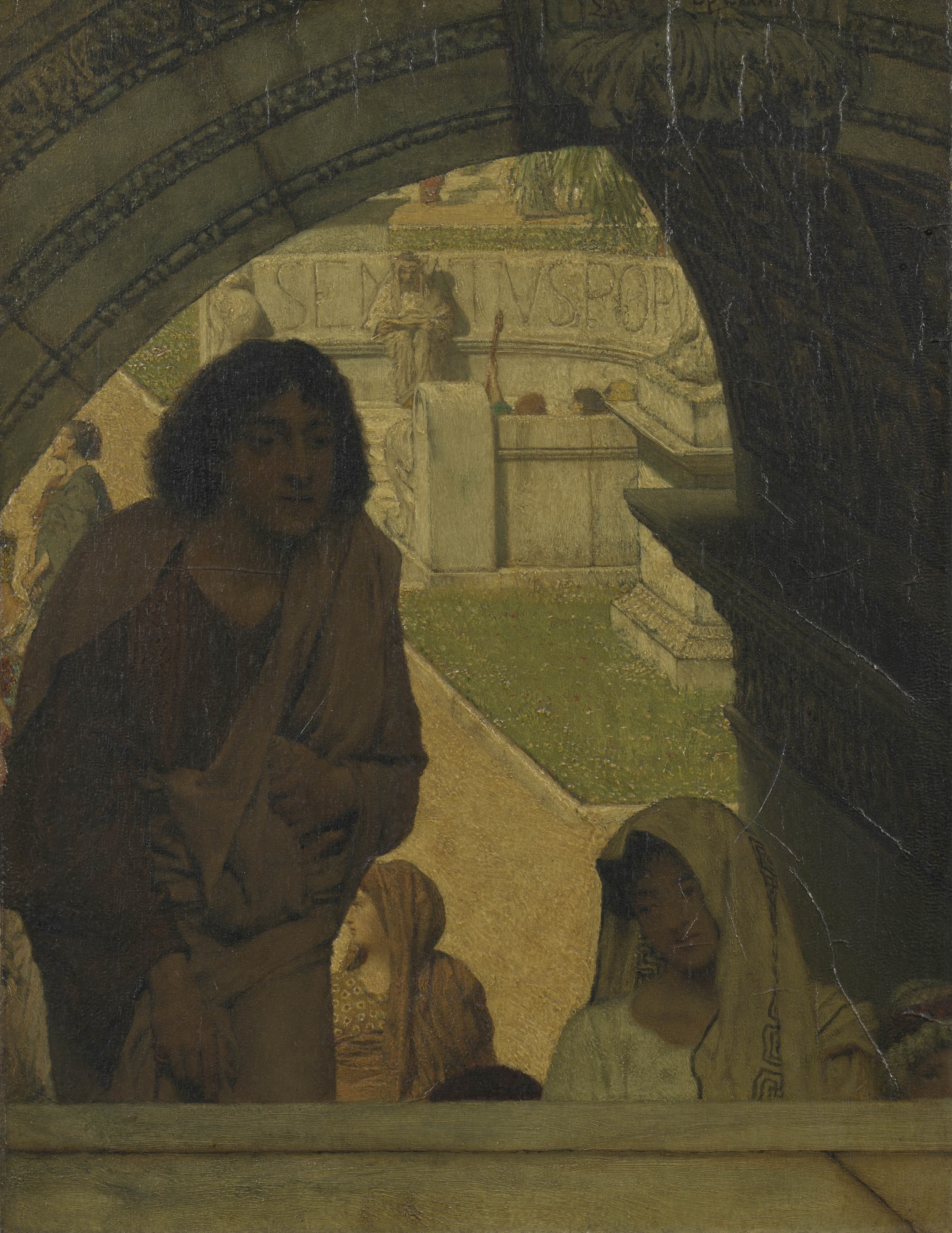 + maybe, Under a Roman arch (Opus no. CXXXIX)
