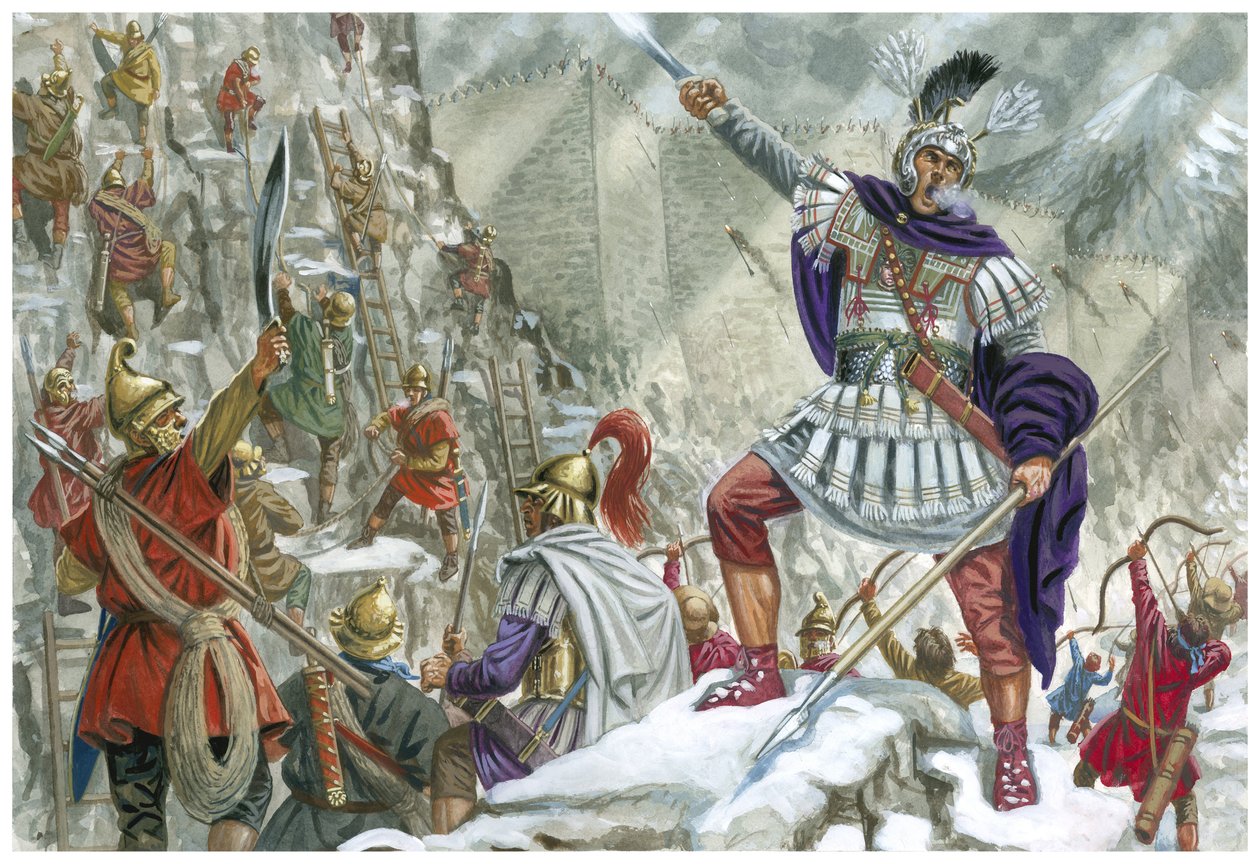 Alexander The Great at Iron Gate (Central Asia)