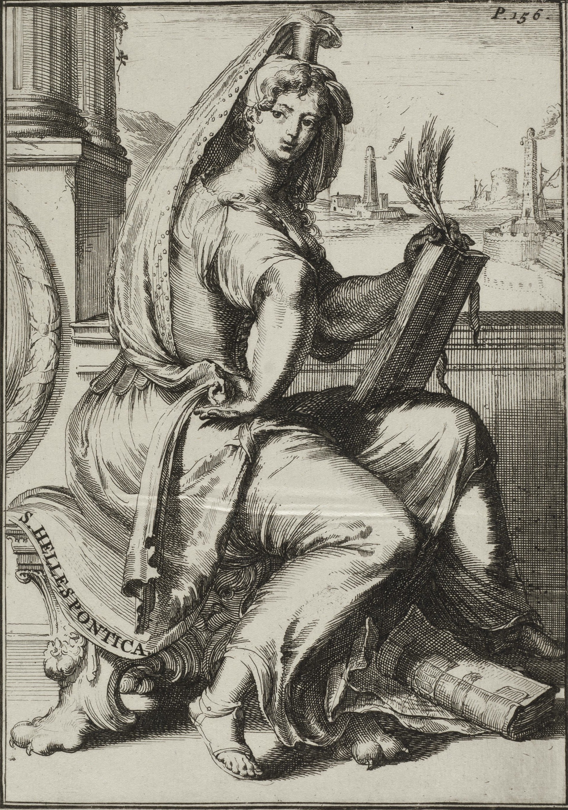 (own date) The Sibyl of the Hellespont Sibylle Hellespontica