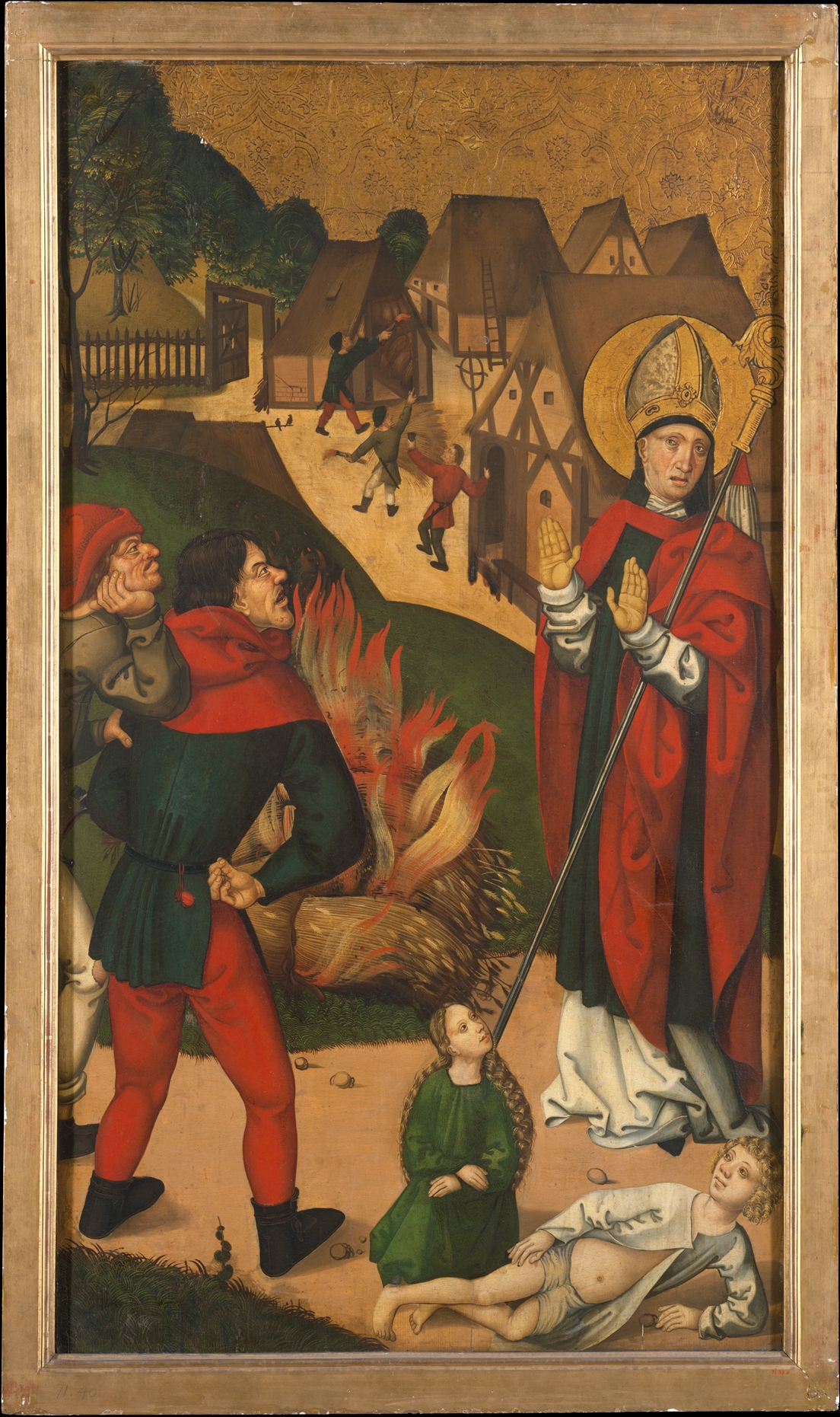 Saint Remigius Replenishing the Barrel of Wine