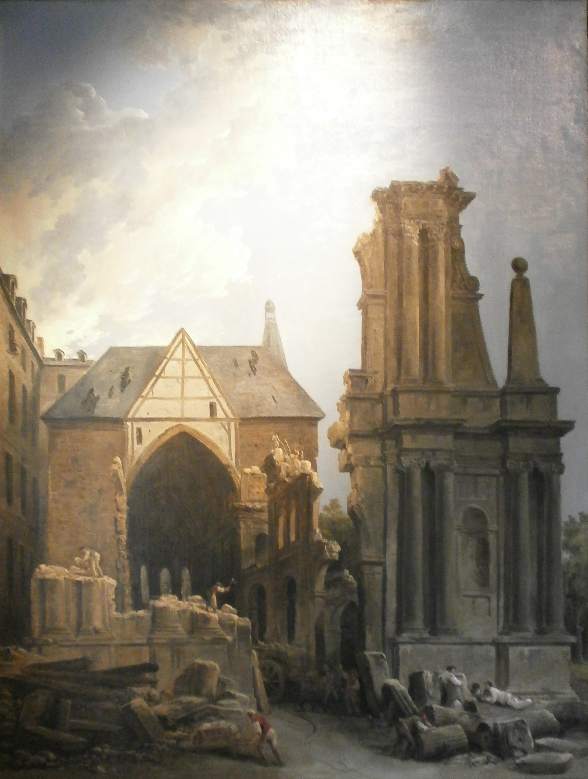 Demolition of the Church of the Feuillants