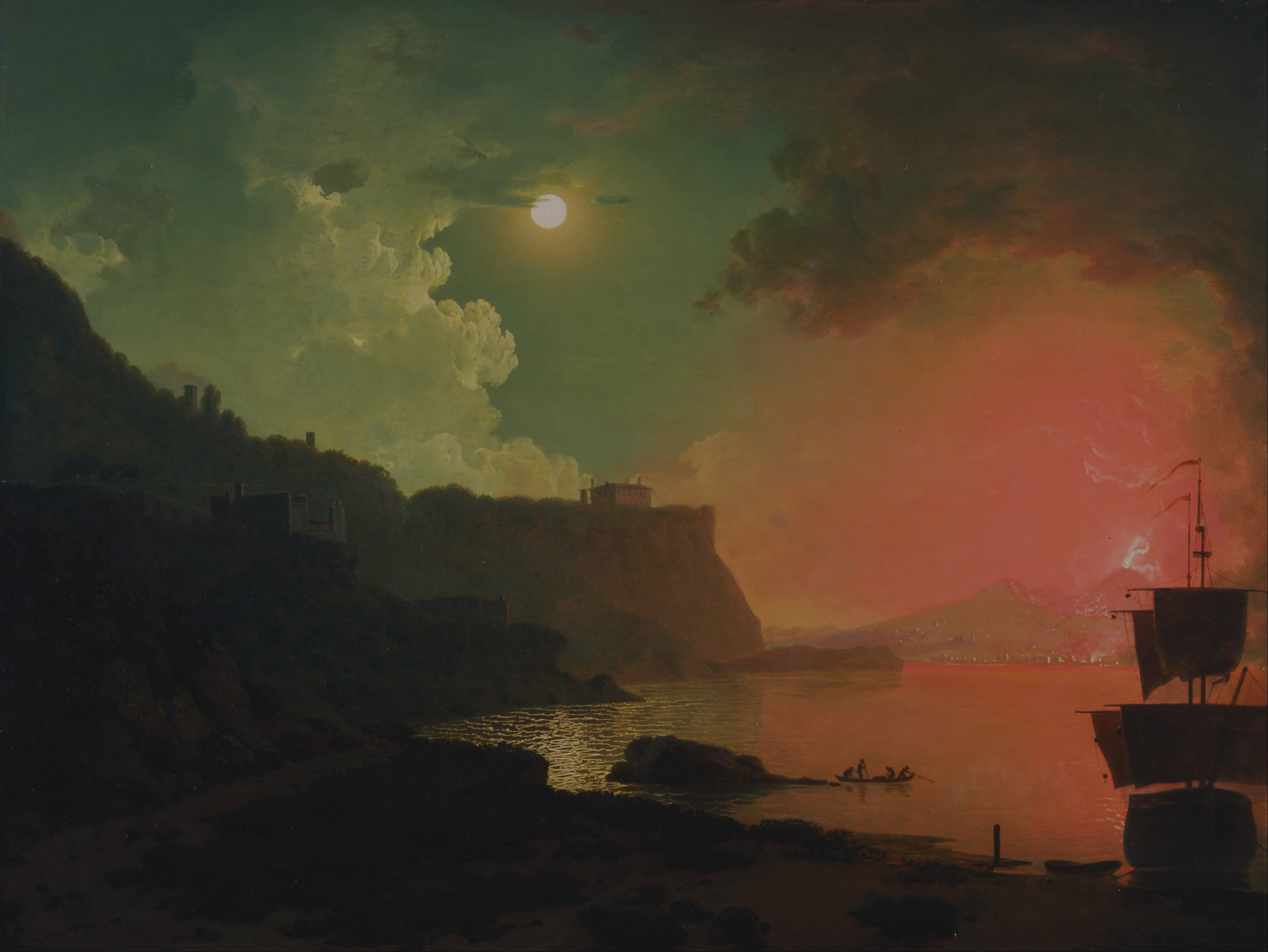 A view of Vesuvius from Posillipo, Naples