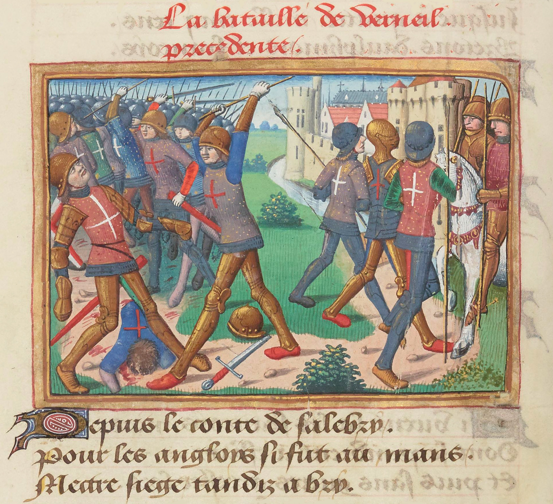 The Vigils of Charles VII, Martial d'Auvergne 1484, BnF, French Manuscript
