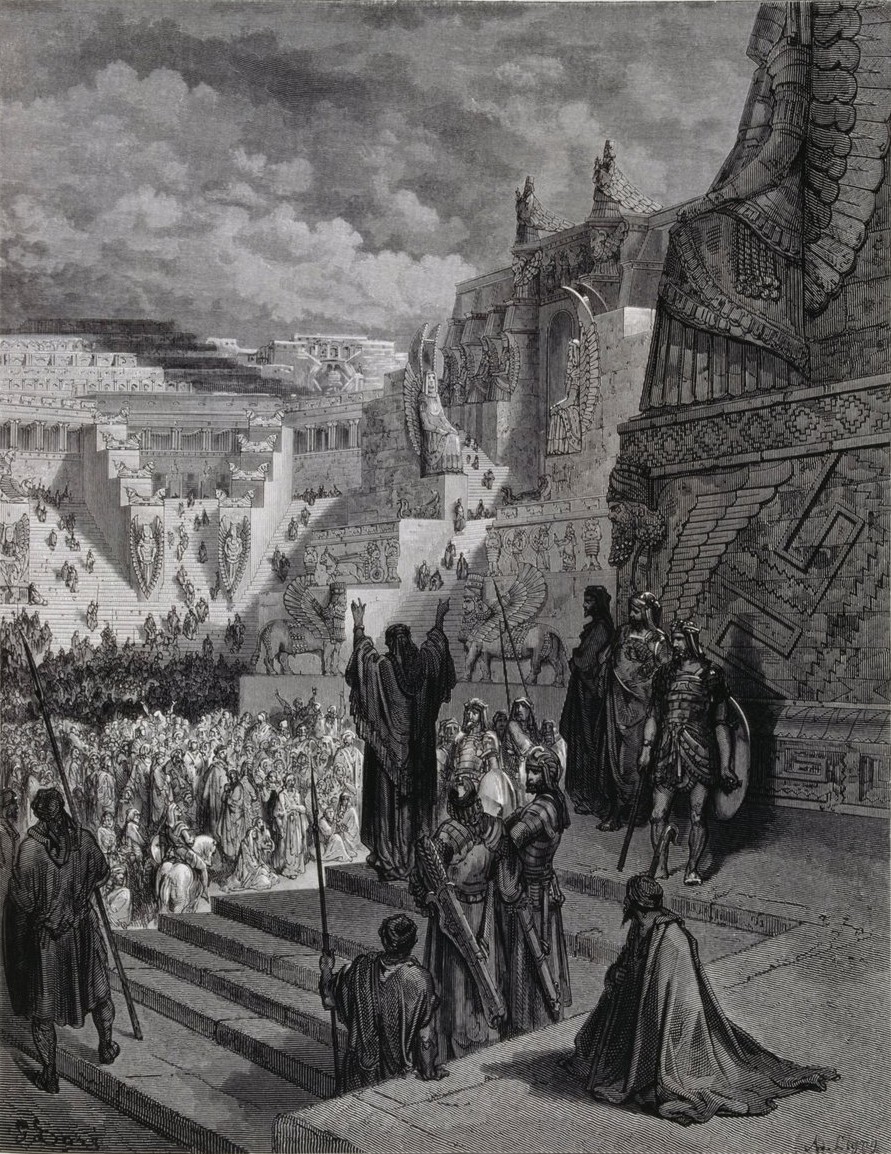 Artaxerxes grants freedom to the Jews in Persia