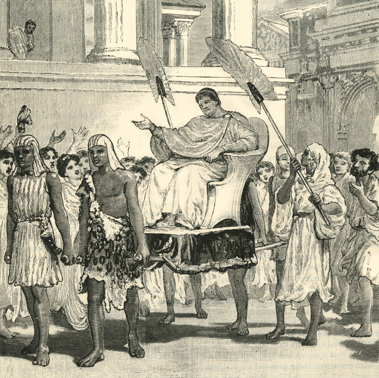 Public Rejoicings on the Recovery of Pompey