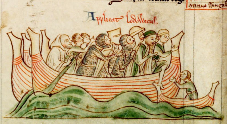 Arrival of Louis of France in England