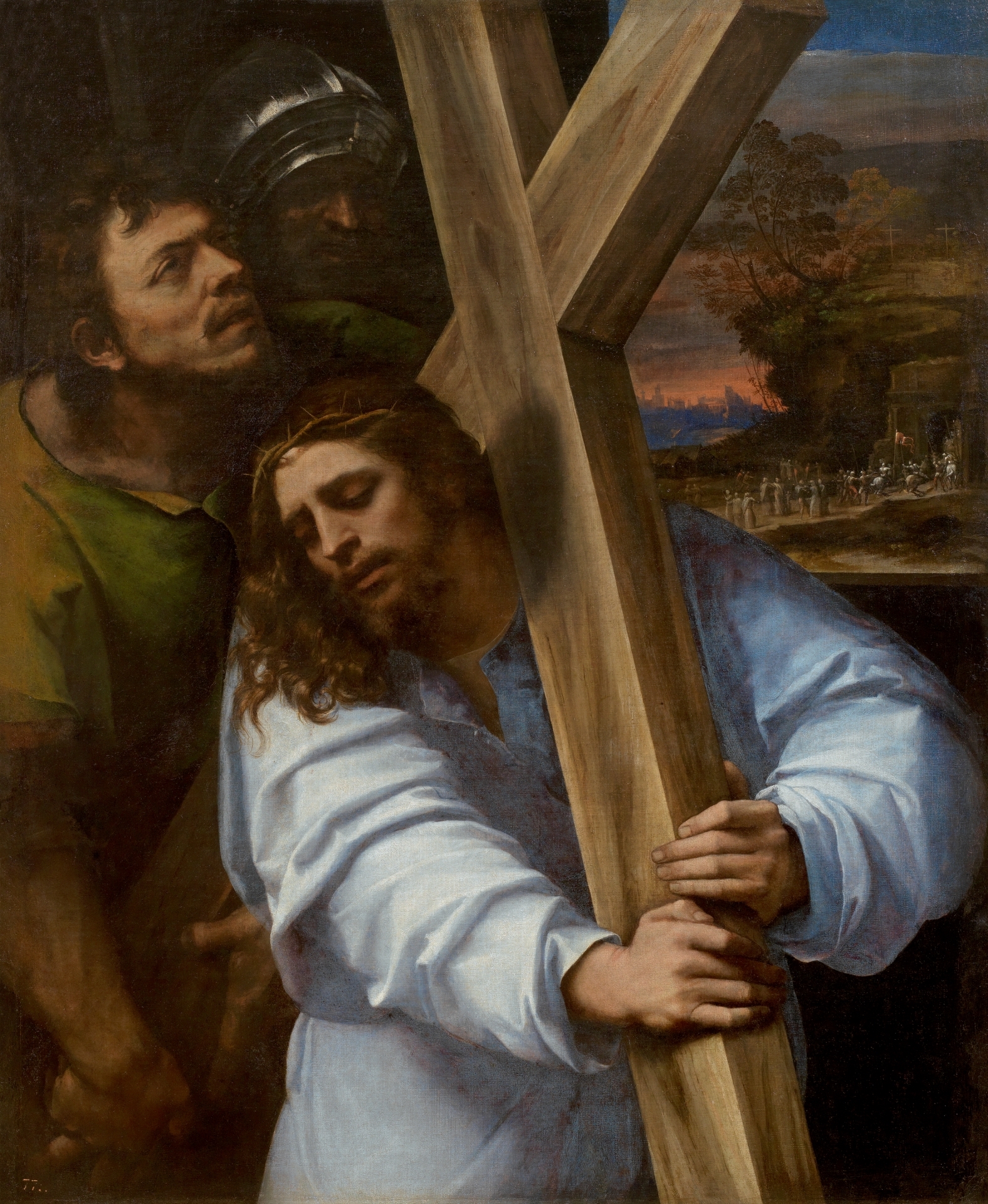0AM Jesus carrying the Cross