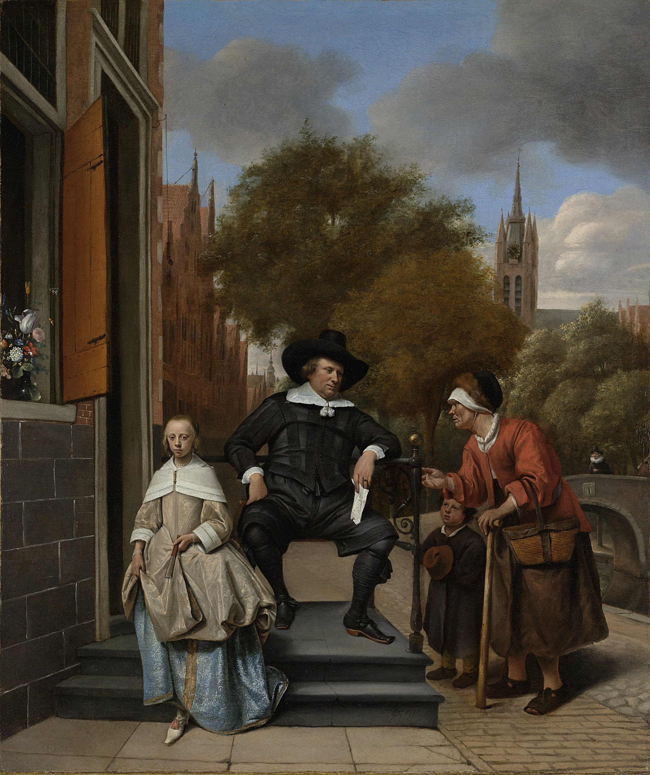 olf and Catharina Croeser, Known as ‘The Burgomaster of Delft and his Daughter’