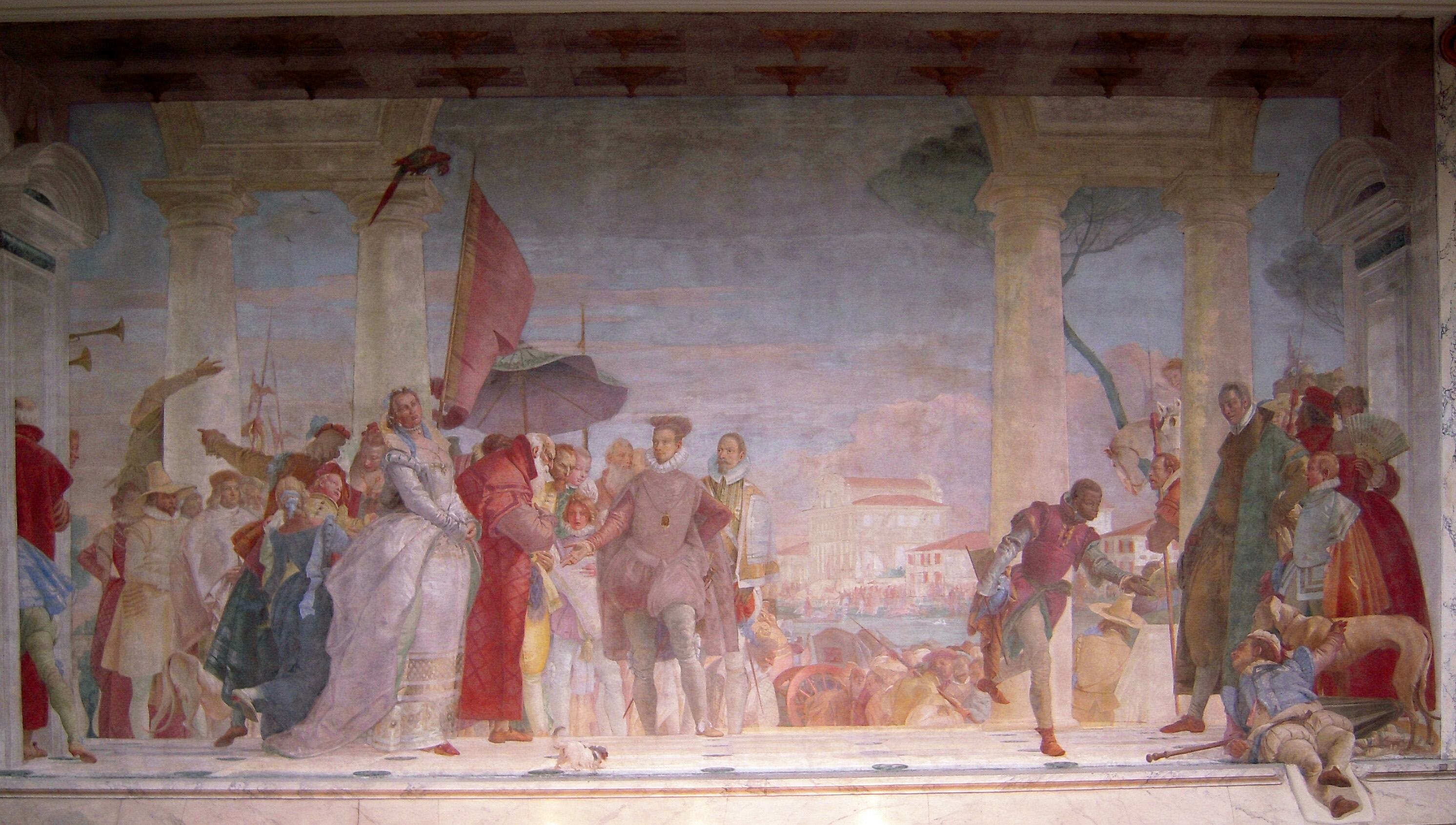 Reception of Henry III at the Villa Contarini