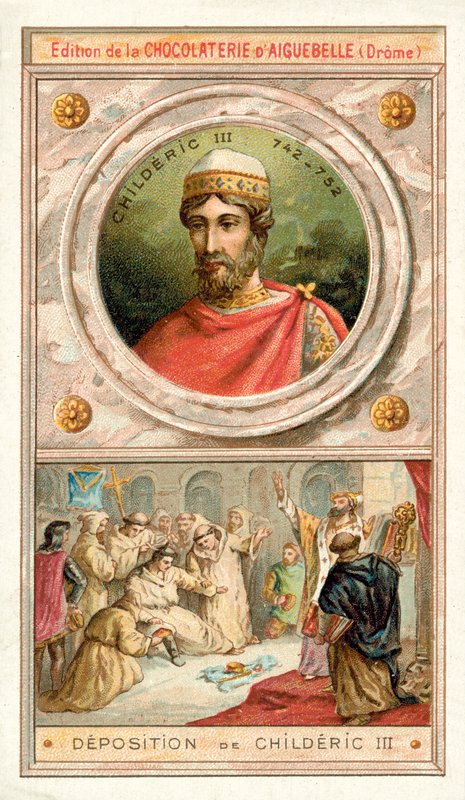 Deposition of Childeric III