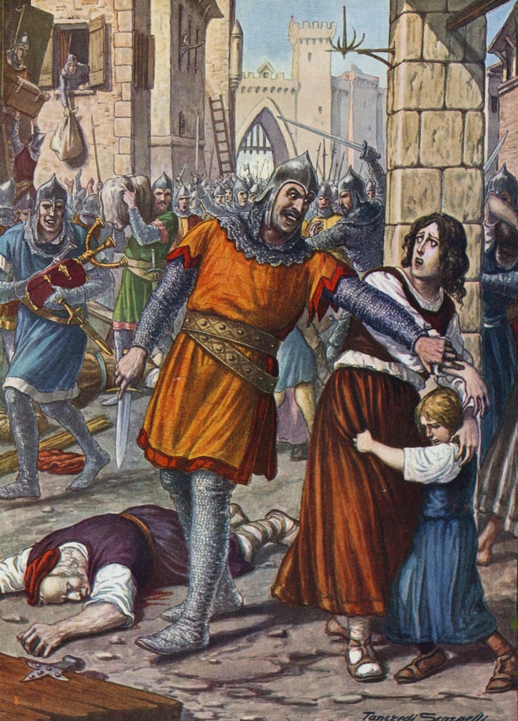 Theodoro sacks Ravenna on orders of Justinian II