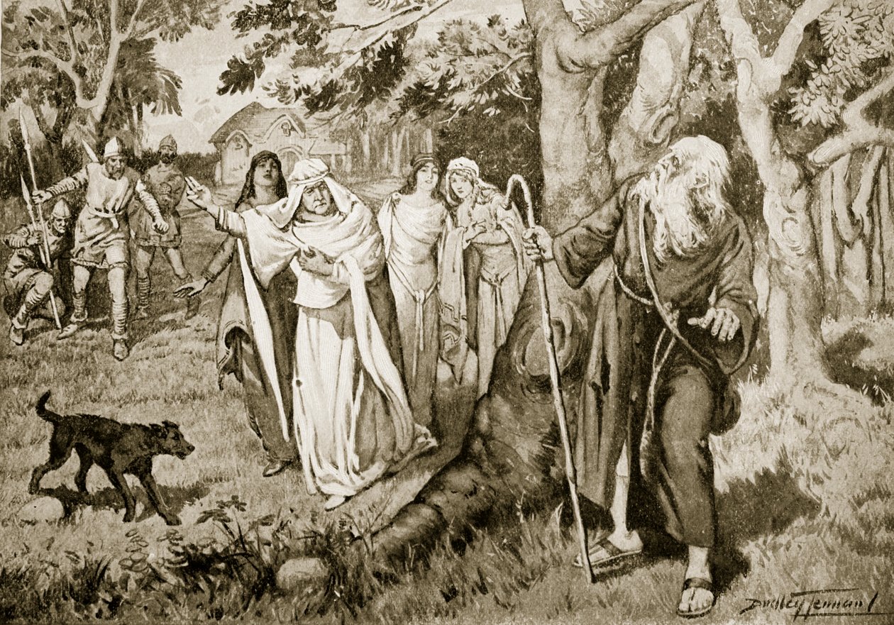 The meeting of Kenneth and Fenella