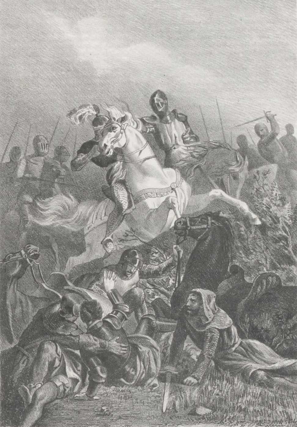Capture of Philip I of Taranto in the battle of Falconaria