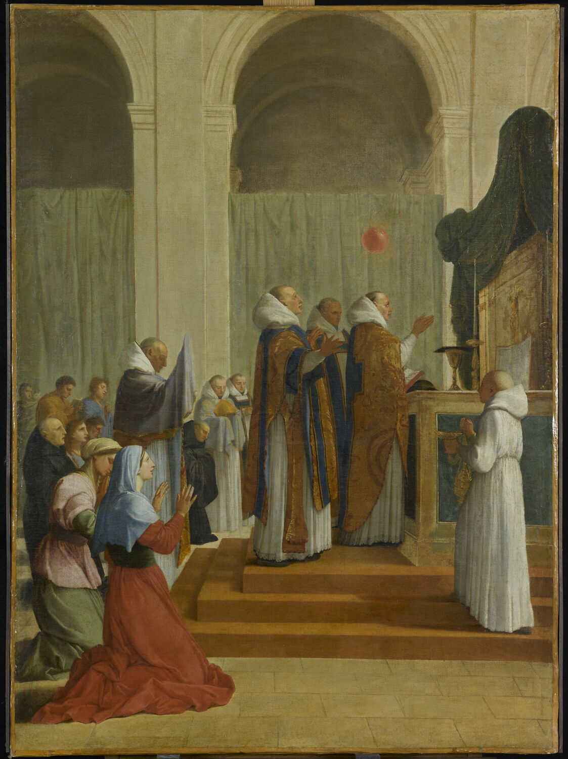 Mass of Saint Martin called The miracle of the globe of fire