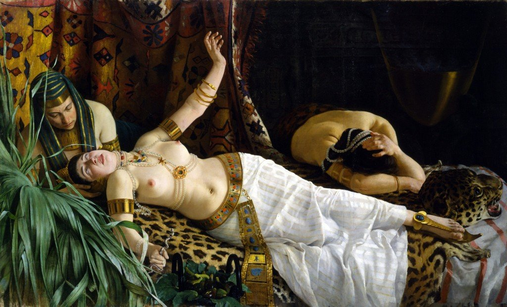 The Death of Cleopatra by Achille Glisenti