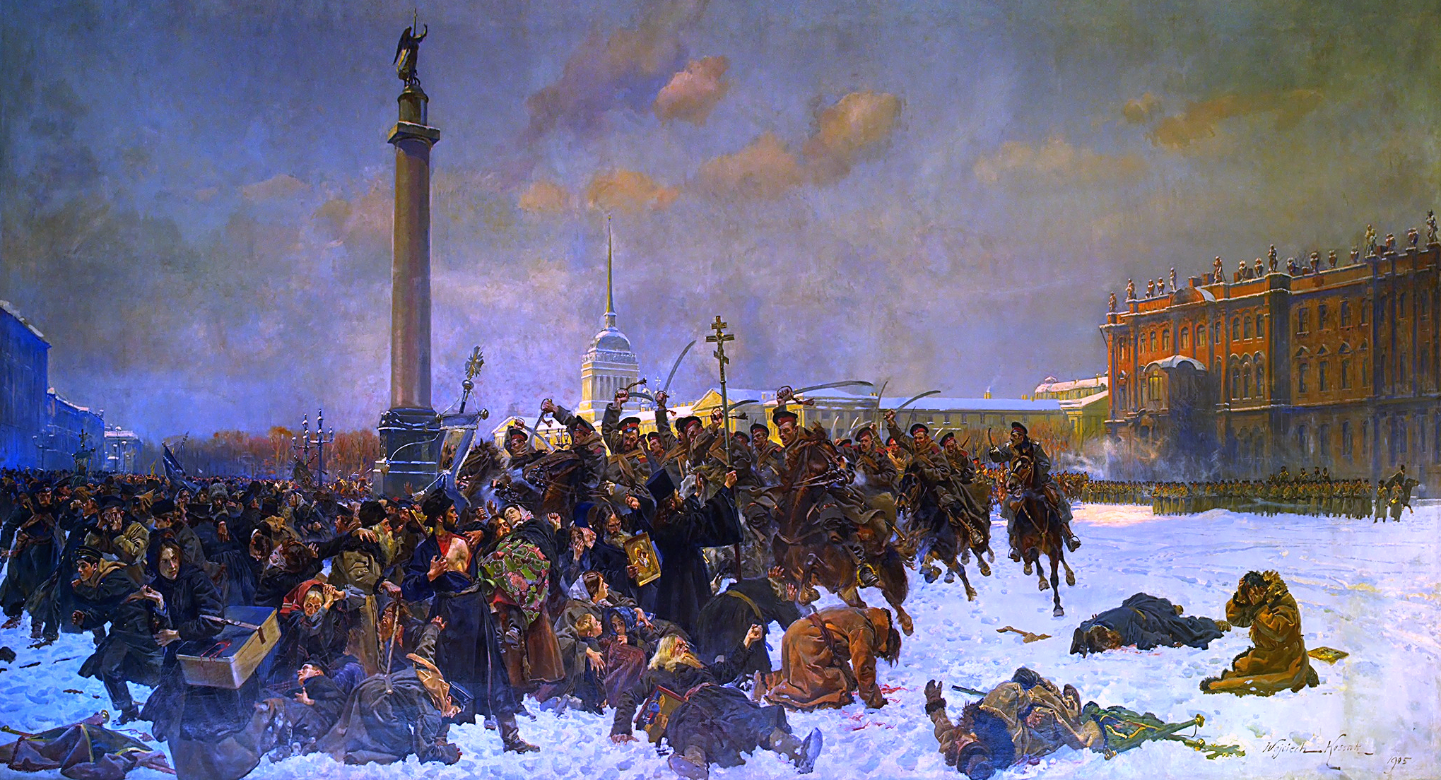 Bloody Sunday Wojciech Kossak