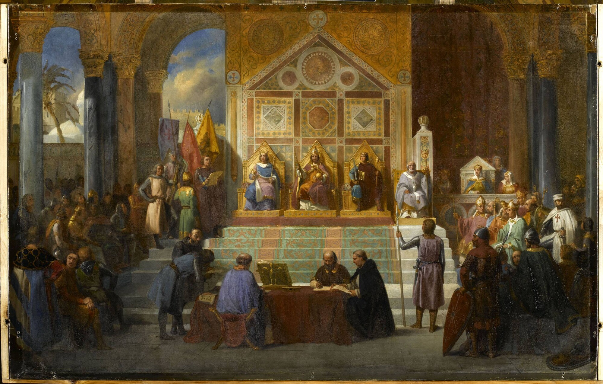 Assembly of the Crusaders at Ptolemais