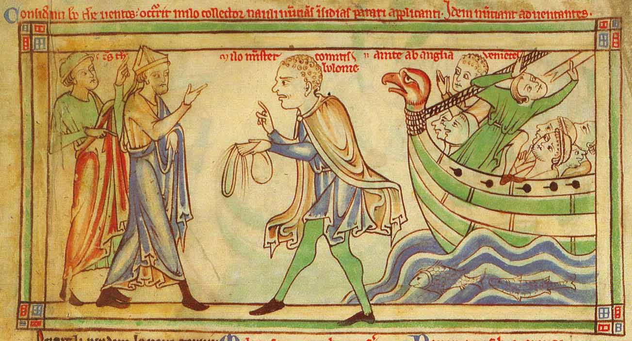 Becket prepares to return to England