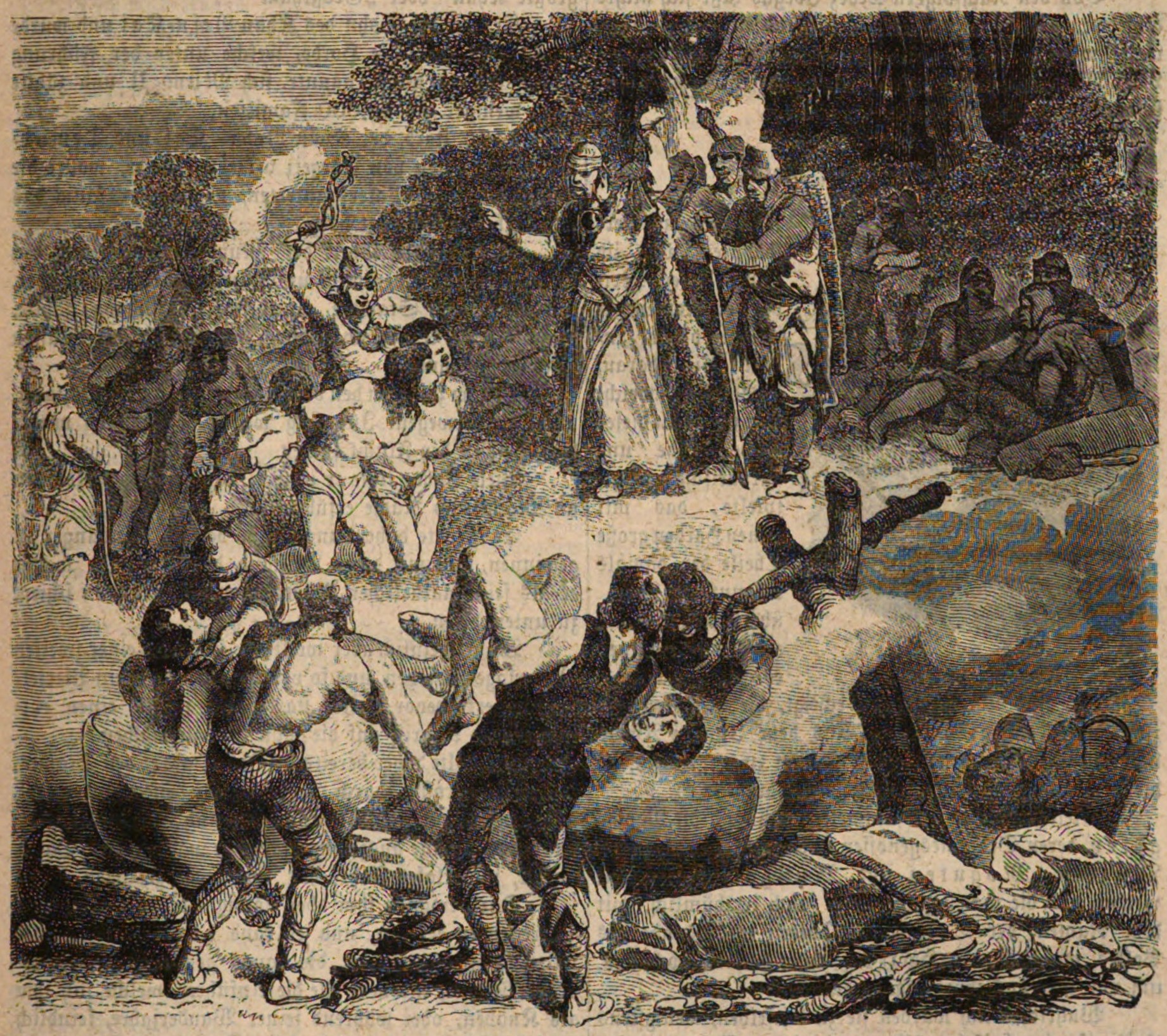 Genghis Khan lets the rebels boil