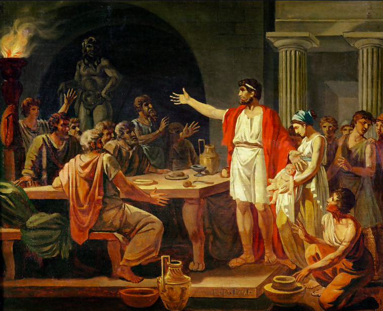 Lycurgus of Sparta Jacques-Louis David.
