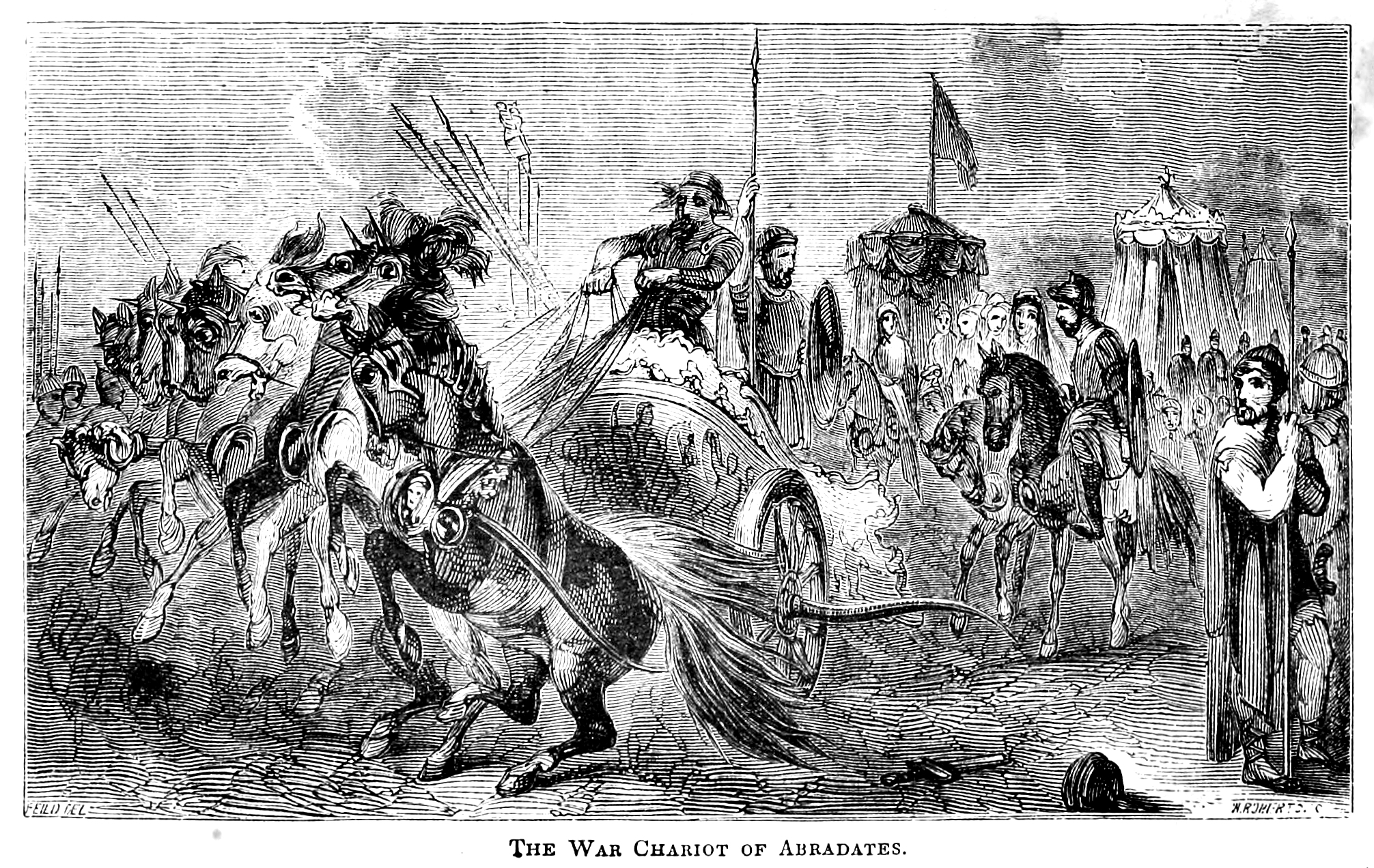 Battle of Thymbra, War Chariot of Abradates